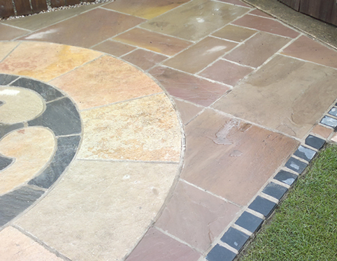 indian sandstone patio installer barnsley
