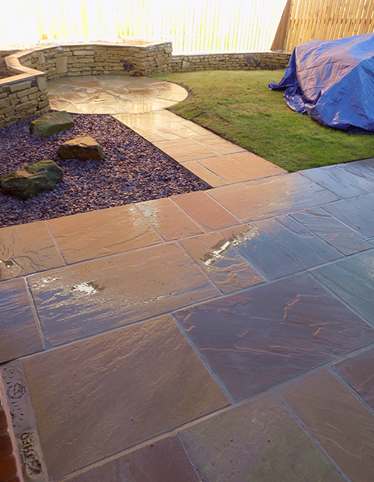garden patio installer barnsley